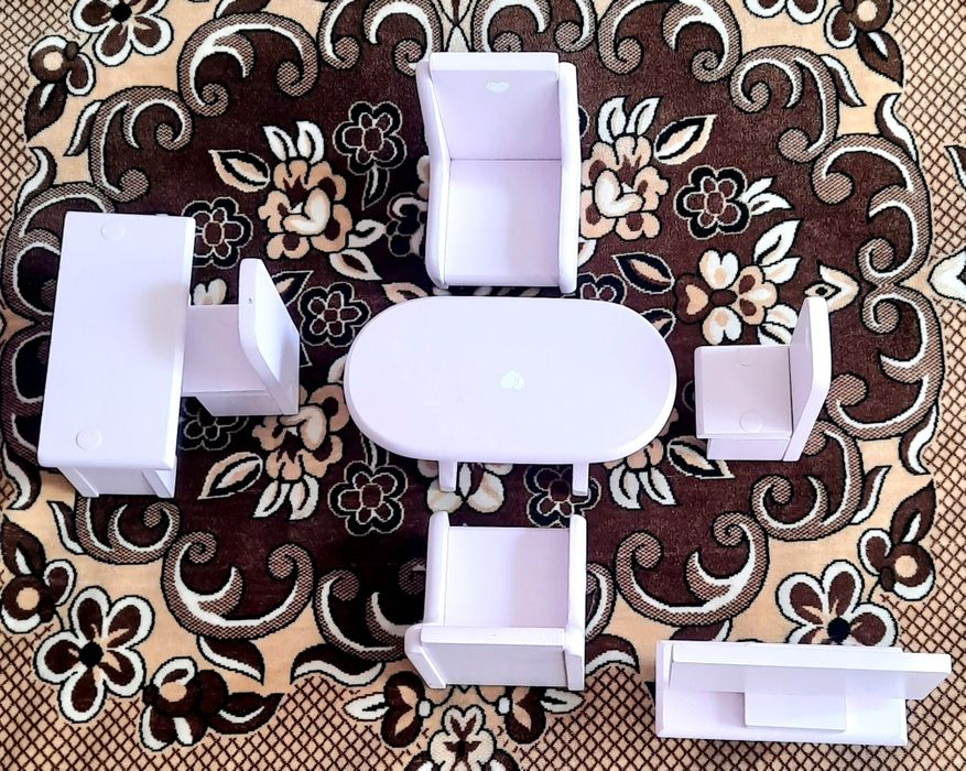 Мебель из дерева для кукольного дома и игры!