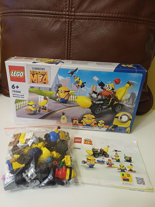 LEGO Despicable Me 4 Minions and Banana Car (75580) Посіпаки