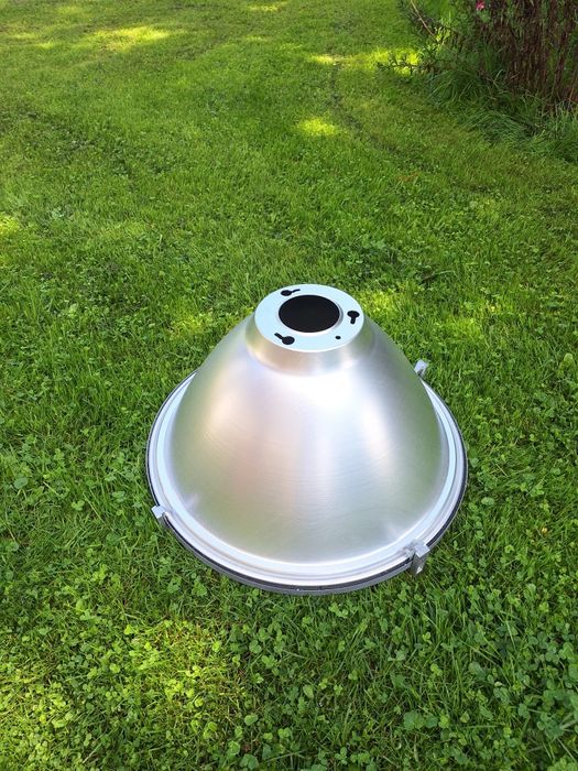 Klosz do lampy metalowy loft industrialny 60 cm