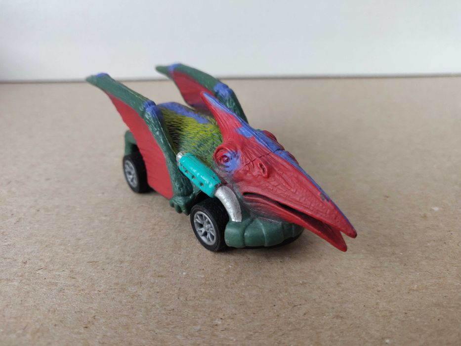 Коллекционная машинка Jurassik Car -Птерокс, 12 х4 х4 см. (инерция)