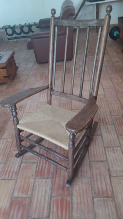 Cadeira de balanço antiguidade