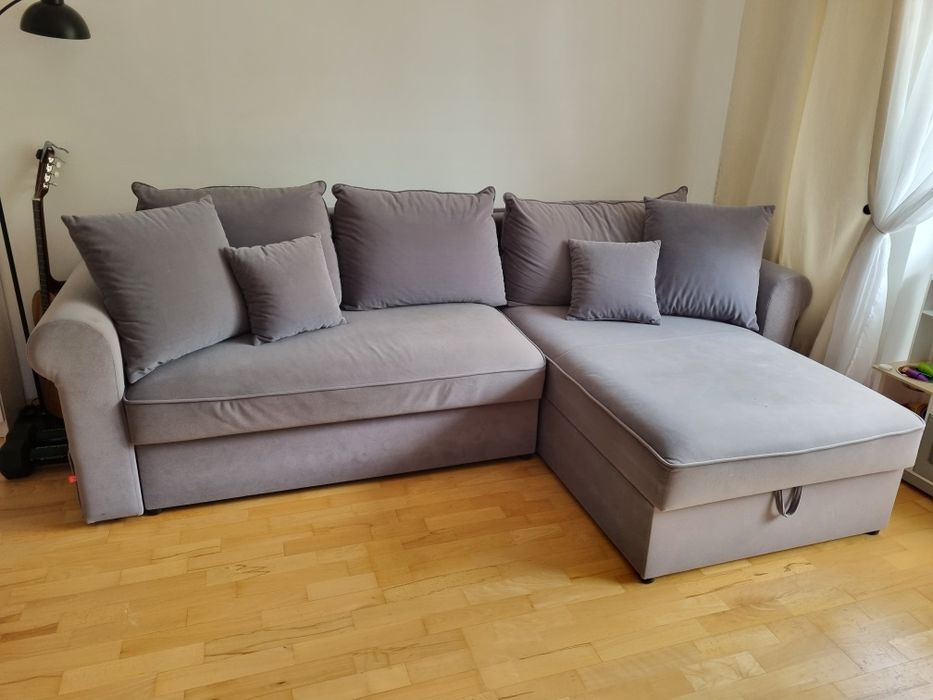 Narożnik  z funkcją spania