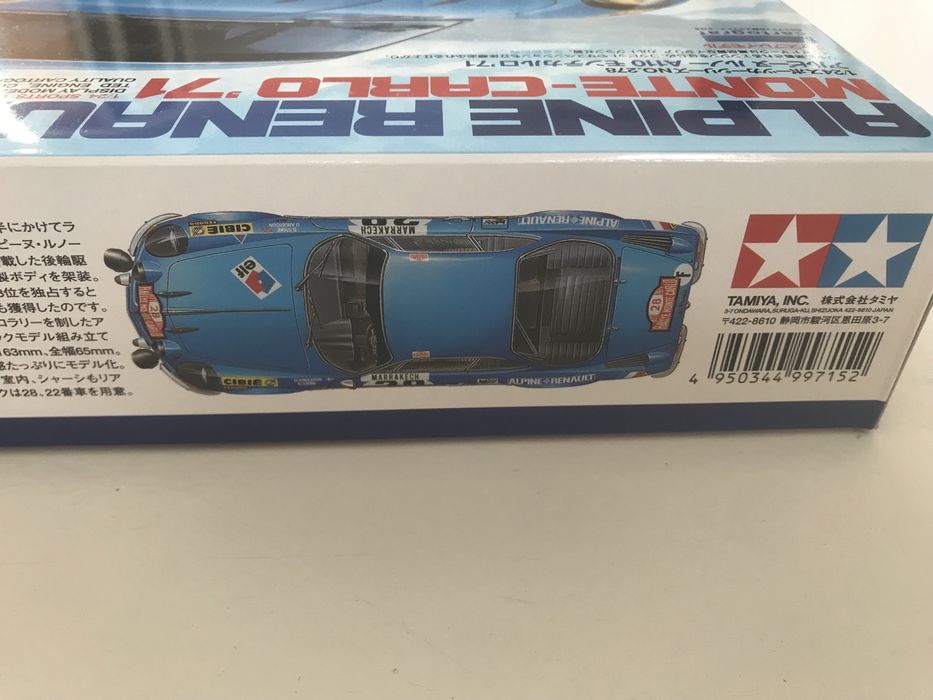 Samochód Alpine Renault A110 Monte-Carlo'71 Tamiya 24278
