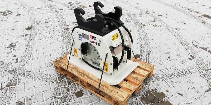 Zagęszczarka Simex PV600 dla koparek 6-12 ton