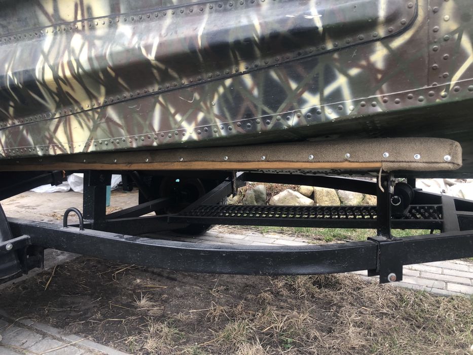 Човень ОБЬ 1 з двигуном Mercury F30ELPT та лафетом