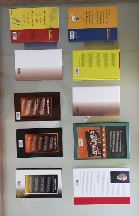 Livros (Paulo Coelho; Isabel Allende; Joanne Harris) Oferta de portes