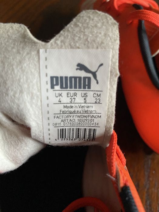 Korki Puma Evospeed 5, rozmiar 37.