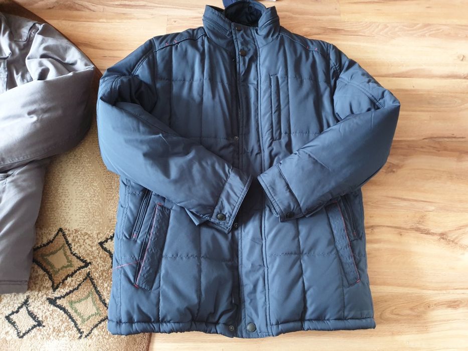 Kurtka zimowa granatowa L jak nowa