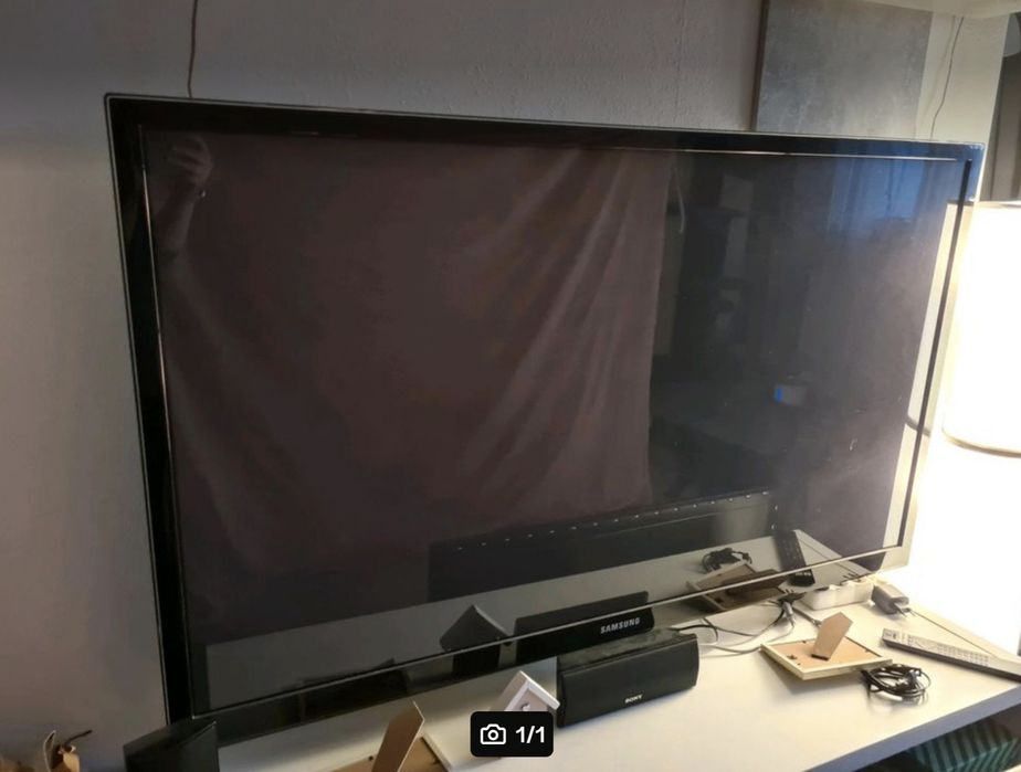 Sony 59 cali Plazma + Nowy uchwyt ścienny + Dekoder DVB-T mini stick