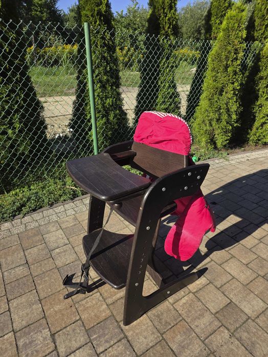 Krzesełko do karmienia drewniane Kettler Tipp Topp Comfort regulowane