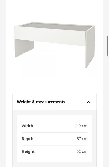 DUNDRA IKEA mesa infantil com gavetas