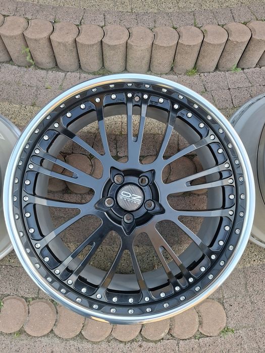 Felgi OZ Botticelli 22" 5x112 Skręcane 3-częściowe Kute Polerowany Rant Mercedes/Audi/Bmw