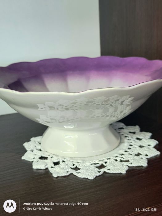 Stara patera fioletowa