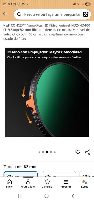 Nd2-400 filtro k&f