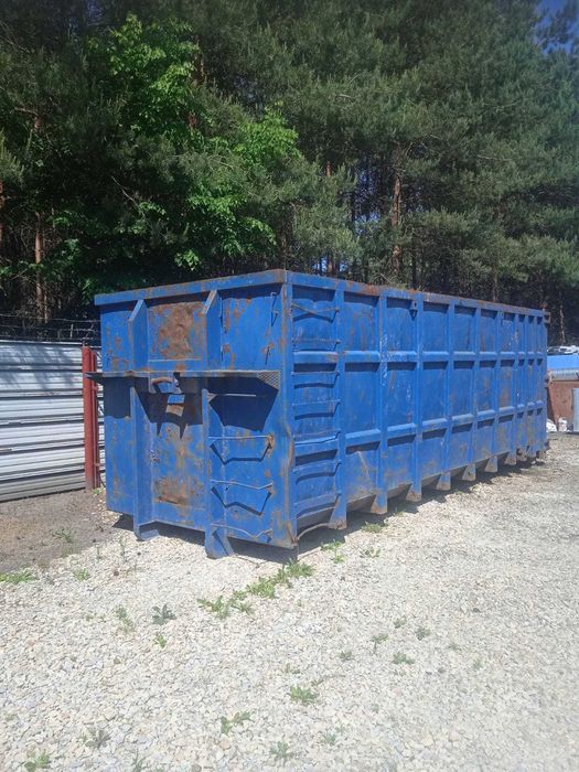 Skup złomu utylizacja maszyn załadunek HDS wynajem kontenerów odbiór