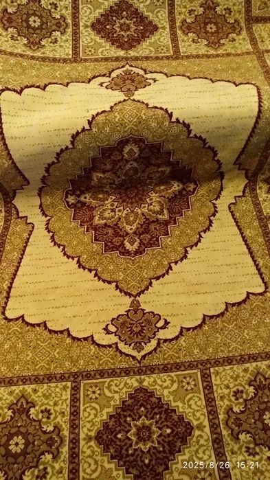 Ковер чистошерстяной 3.5*2.5 (БАБОЧКА) времен СССР.