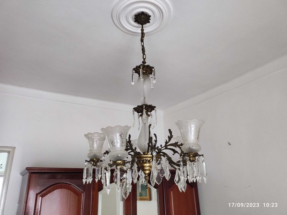 2 Candeeiros de Sala, vintage, para desocupar.  Saldos