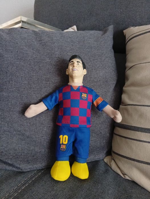 Boneco de tecido Messi