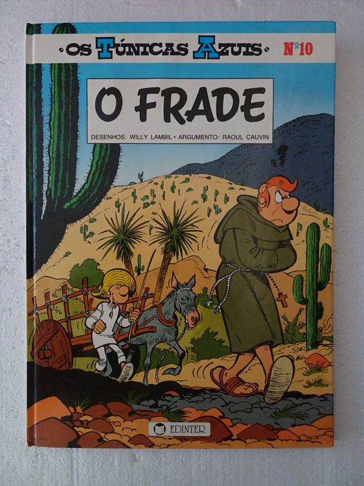 Livro Banda Desenhada - Os Túnicas Azuis nº 10 - O Frade (capa dura)