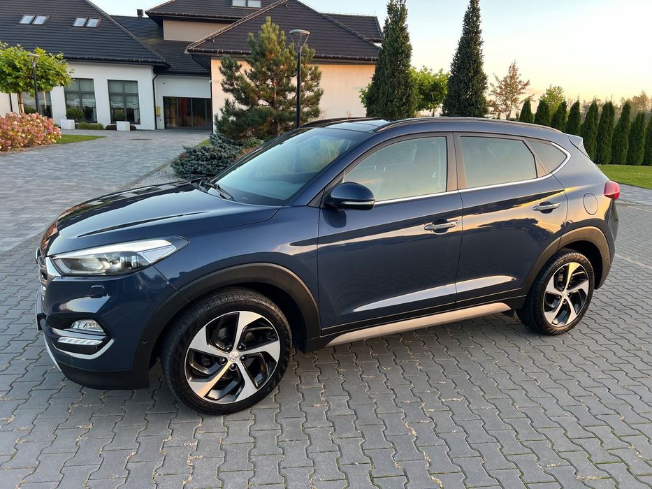 Hyundai Tucson Full Opcja Tucson 2.0 CRDI Skóra Xenon Panorama Kamera Oryginał Serwis