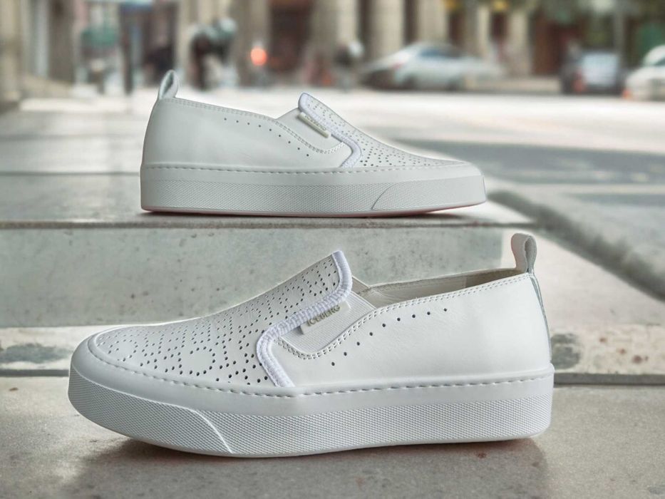 Скидка. Оригинал. Слипоны  37.5-38,40р.Iceberg Италия
