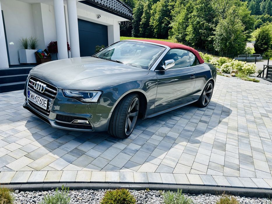 Audi S5 Cabrio! 2016r! Piekna! Rotor 20 cali! Zamiana!