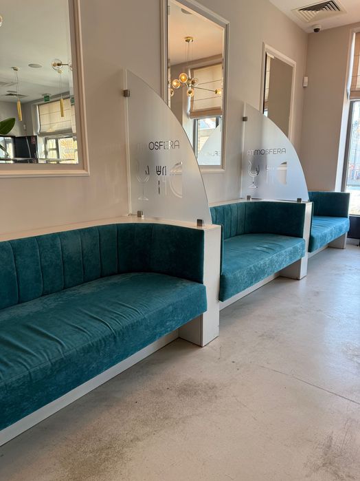 Kanapa glamour turkus