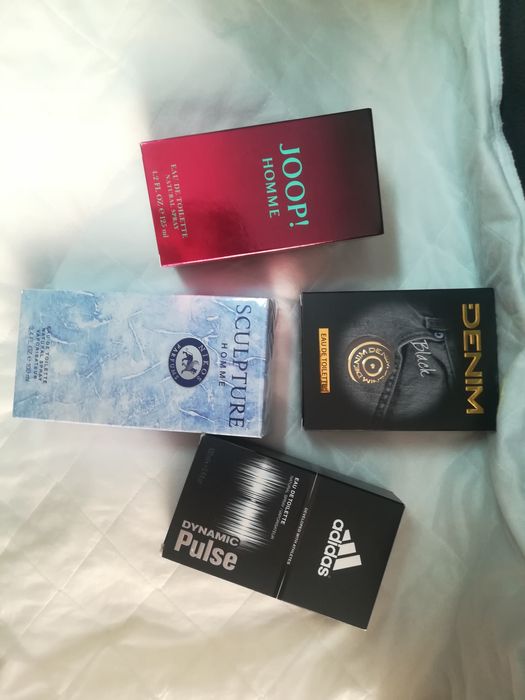 Vários Perfumes Joop, Denim, Adidas e Sculpture