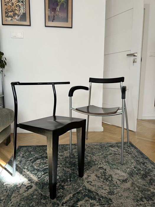 Modernistyczne krzesła lata 80/90