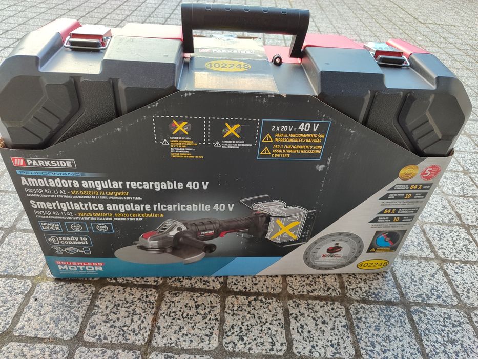 Rebarbadora PARKSIDE Performance 40 V PWSAP 40-Li