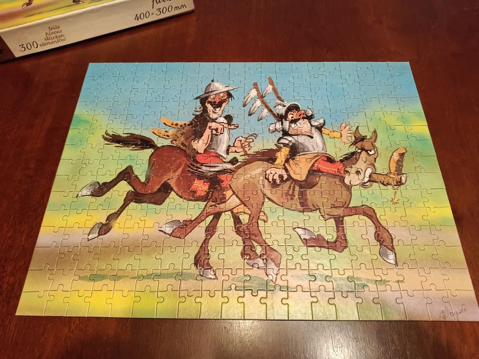 Puzzle 300 Husaria4 + gratis Husaria1