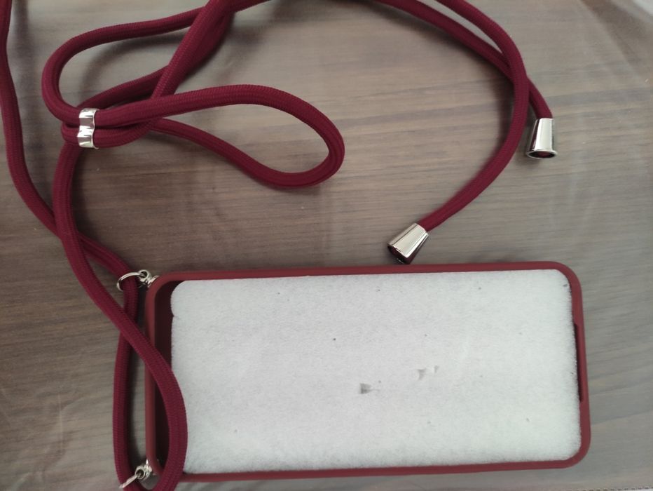 Capa com crossbody para telemóvel Xiaomi mi 10 lite