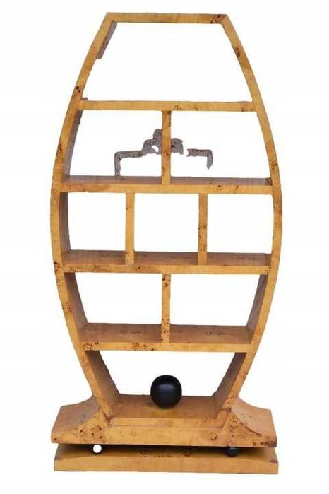 Duża Komoda Regał Art Deco - Szafka - Pomocnik - Biblioteka Francja