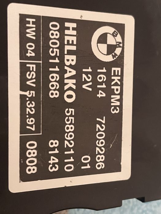 Bmw EKPM2 EKPM3 módulo combustível bomba