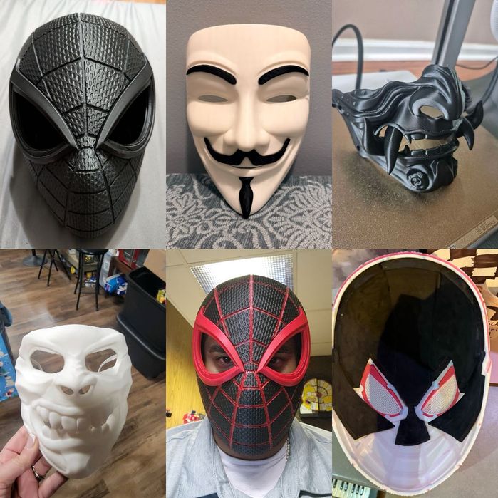 ‼️ Маска Бетмен та інші