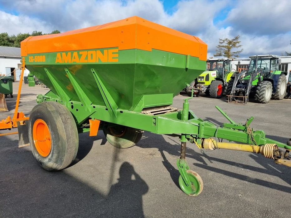 Amazone ZG 5000  rozsiewacz do wapna ślimakowy Amazone z Niemiec