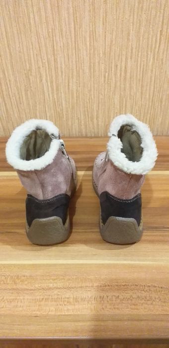 Замшевые сапожки