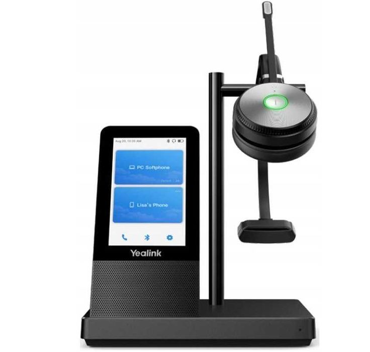 Bezprzewodowy Zestaw Słuchawkowy Bluetooth Mikrofon Yealink WH66 Mono