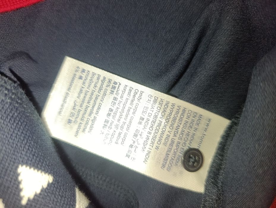 Damska koszulka polo Tommy Hilfiger granatowa | Rozmiar S / Petite | Logo