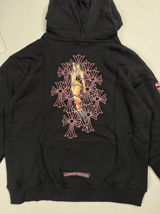 Худи зип Chrome Hearts | Кофта Хром хартс