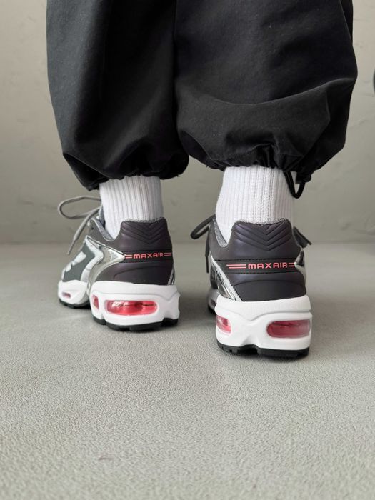 Мужские кроссовки Nike Skepta Silver/Black. 40-45