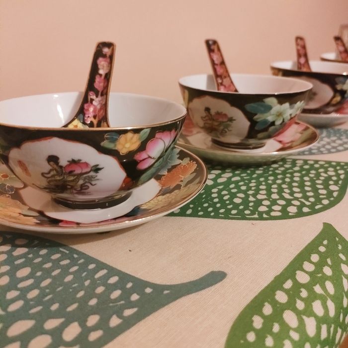 Komplet porcelany chińskiej z lat 70-80