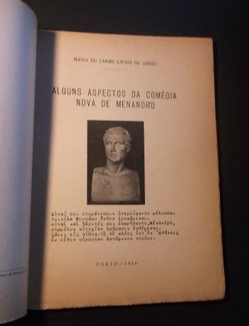 Abreu (Maria do Carmo Lapido)Aspectos da Comédia Nova de Menandro
