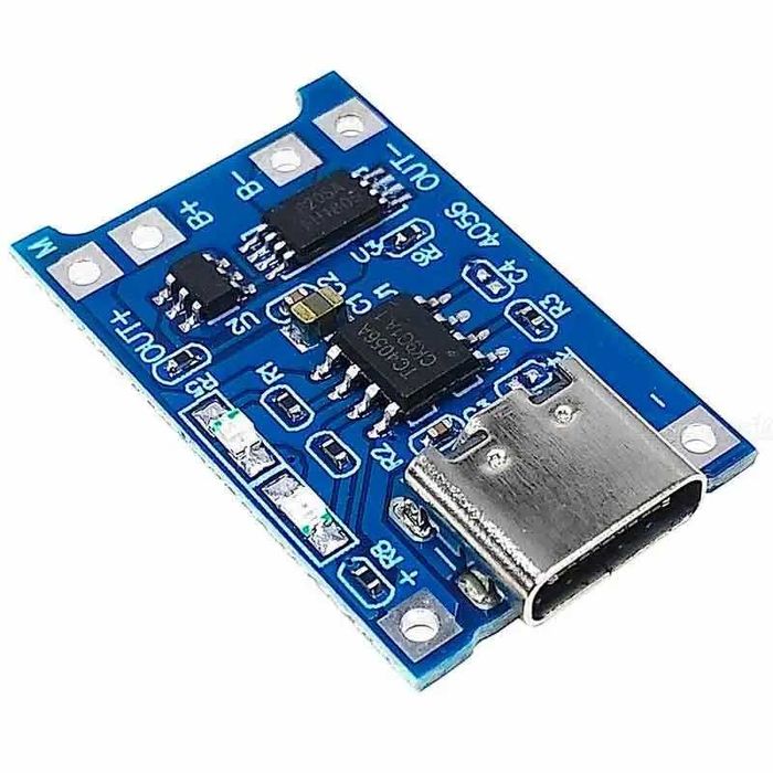 Зарядний модуль з Type-c QC3.0 на 1/2/3/4s Li-ion 1s 2S 3S 4S 5S 18W