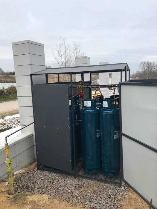Zbiorniki gazowe/Instalacje gazowe na butle 33kg/Gazownictwo.