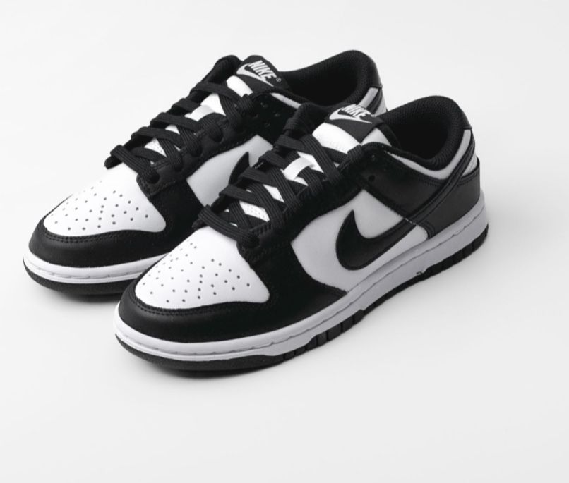 Кросівки кеди Nike Dunk Low Retro White Black Panda оригінал опт нові