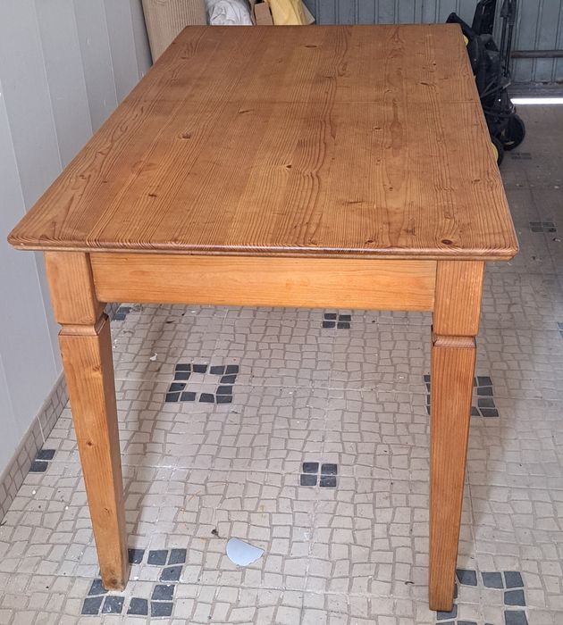 Mesa extensível em pinho nórdico