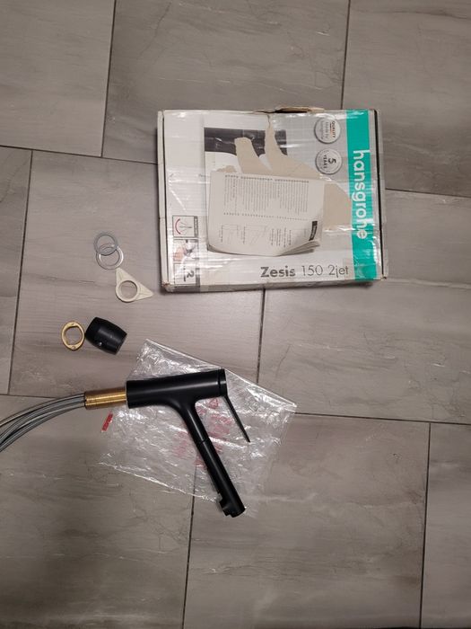 Hansgrohe Zesis M33 150 2Jet Czarny Mat