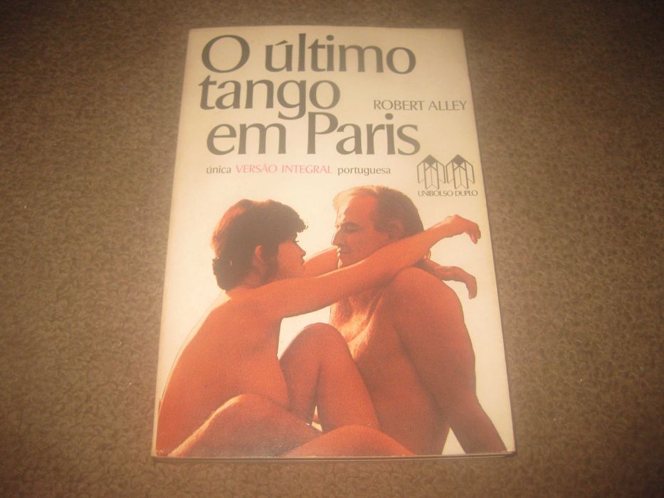 Livro "O Último Tango em Paris" de Robert Alley