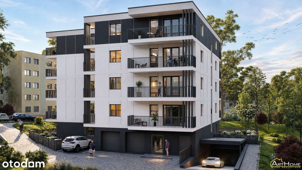 Mieszkanie M.8 – 38,82 m² | balkon 9,55 m² | Na Stoku 118 | OKAZJA